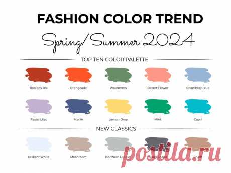 Spring Fashion Pantone Color Trends to Watch in 2024 -