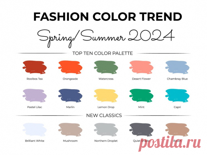 Spring Fashion Pantone Color Trends to Watch in 2024 -