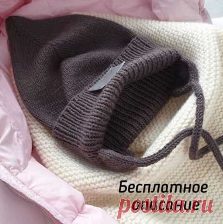 Чепчик для малыша (Вязание спицами) — Журнал Вдохновение Рукодельницы