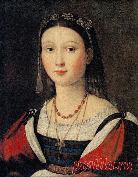 Raphael. Eleanora Gonzaga, c1505 | Raphael (Raffaello Sanzio da Urbin…