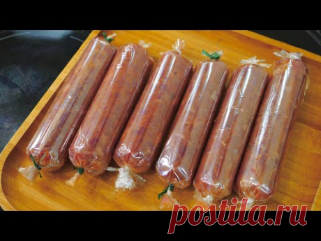 Домашние Сосиски | Намного Вкуснее Магазинных!