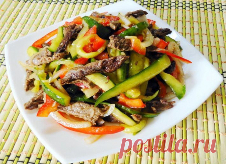 Теплый тайский салат: ну очень вкусно!