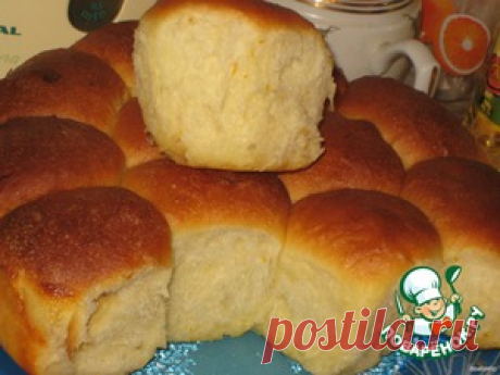 Булочки с начинкой «Молочная нежность» - кулинарный рецепт