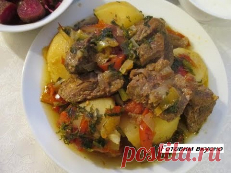 БУГЛАМА. Азербайджанская кухня. Buğlama