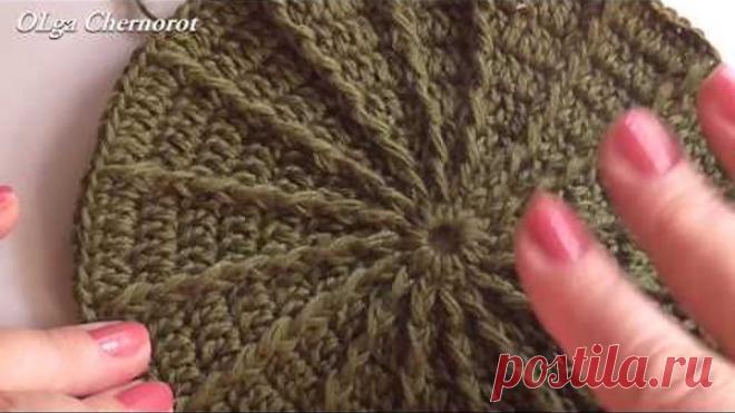 Как рассчитать донышко для вязаной шапки. Вязание крючком