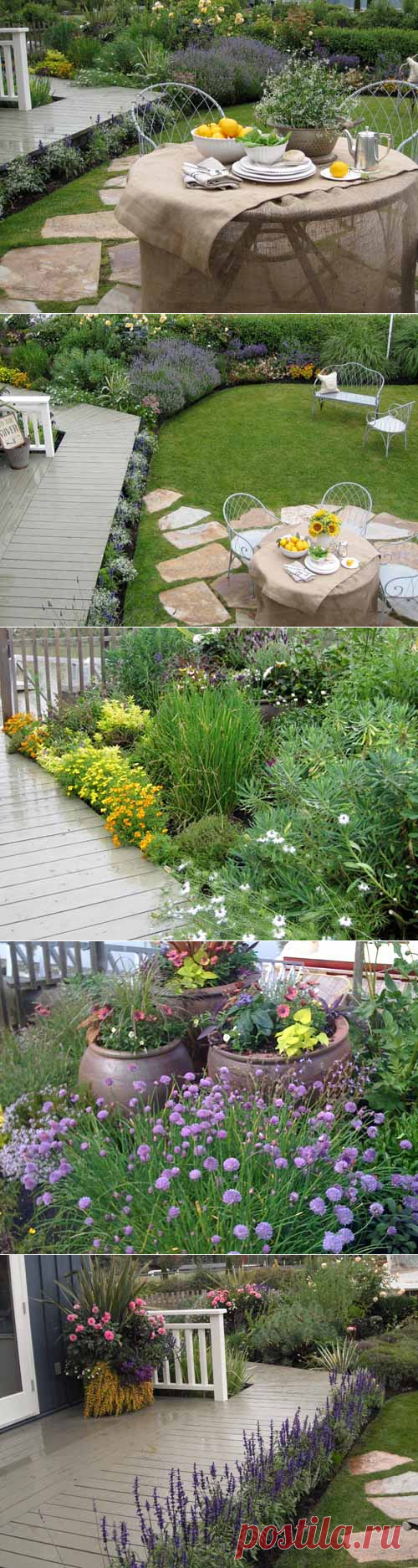 15 советов как самому сделать красивый дизайн сада