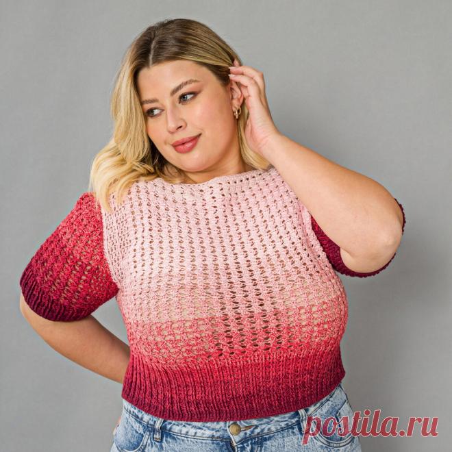 Вяжем плюс-сайз модели. 5 вариантов – Paradosik Handmade - вязание для начинающих и профессионалов