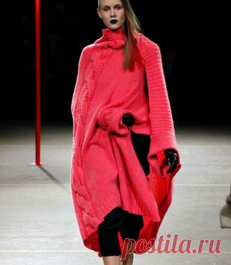 Вязаные пальто и жакеты