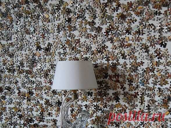 Бесконечный процесс / Декор стен / Модный сайт о стильной переделке одежды и интерьера