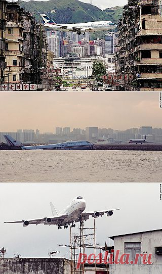 InVkus: Каи Так - самый экстремальный аэропорт мира. Захватывающие фотографии и видео.