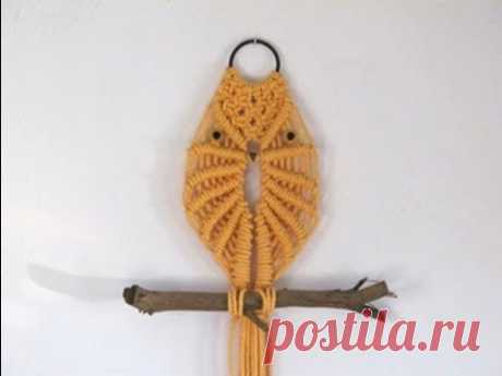 Tutorial para hacer búho de macramé (PARTE 1)