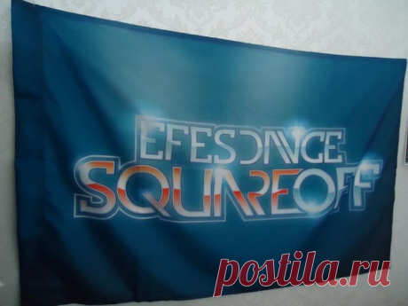 Флаг махательный с карманом из флажной ткани