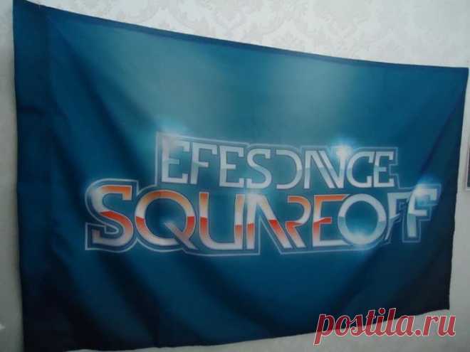 Флаг махательный с карманом из флажной ткани