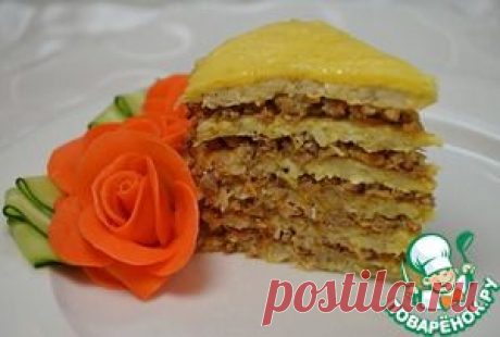 Капустный торт - кулинарный рецепт