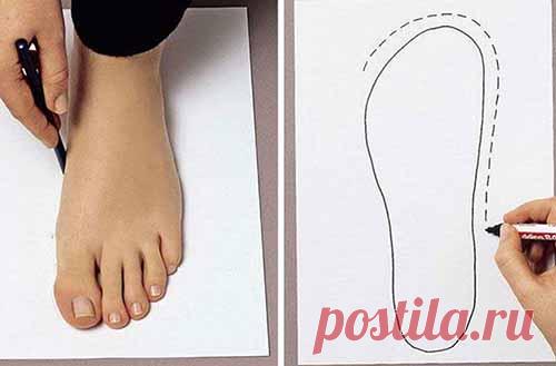 Как сшить тапочки