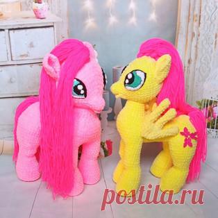 My Little Pony амигуруми. Схемы и описания для вязания игрушек крючком! Бесплатный мастер-класс от Екатерины Бережной по вязанию плюшевых пони - персонажей детского мультфильма "My Little Pony". Высота вязаной кр…