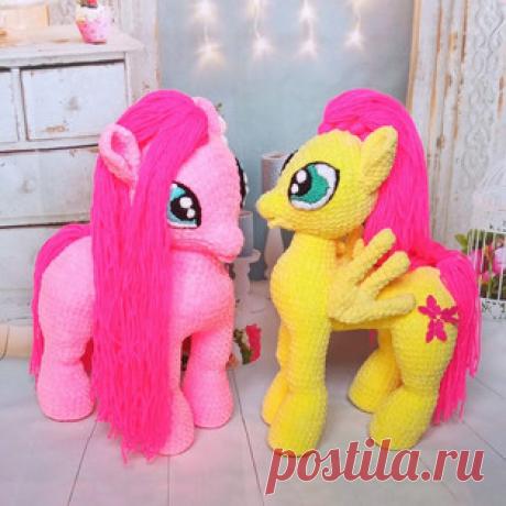 My Little Pony амигуруми. Схемы и описания для вязания игрушек крючком! Бесплатный мастер-класс от Екатерины Бережной по вязанию плюшевых пони - персонажей детского мультфильма "My Little Pony". Высота вязаной кр…