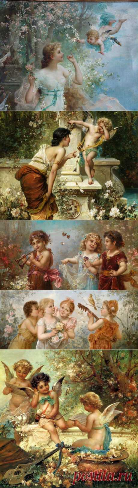 Hans Zatzka (Ханс Зацка, 1859-1945, Austrian) \2\