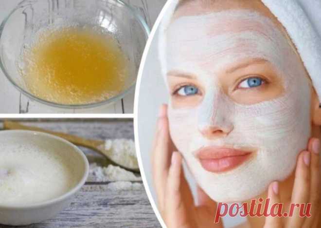 Сливочное масло и желатин для идеально ровного тона лица