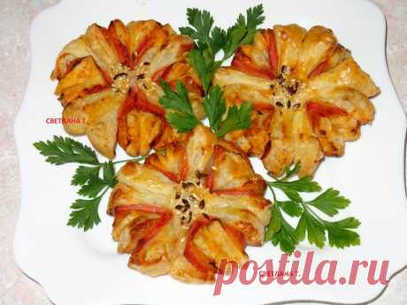 СЛОЙКИ С КОЛБАСОЙ И КЕТЧУПОМ - УЮТНАЯ КУХНЯ - Группы Мой Мир