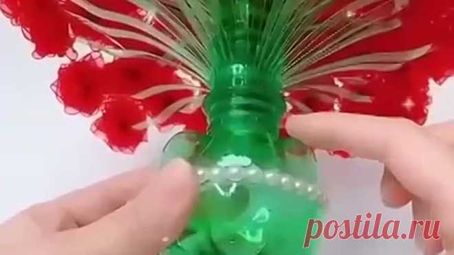 Шикарные розочки из лент своими руками! 😍😊