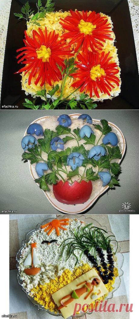 Красивое оформление блюд