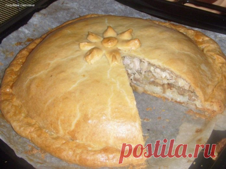 Король русских пирогов - Курник. Сочная начинка и обалденная корочка!