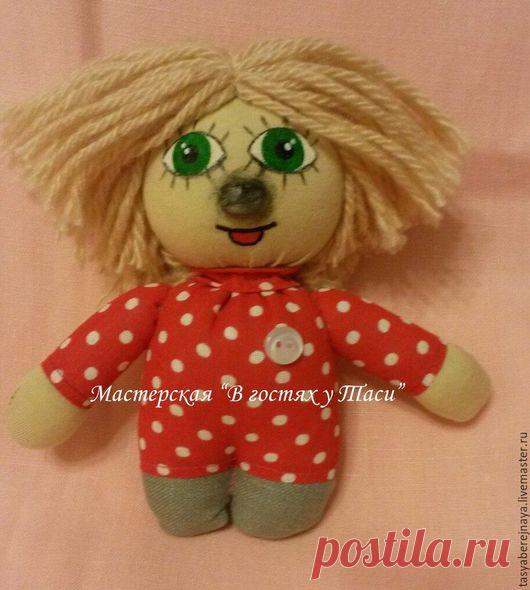 Купить Домовенок. - комбинированный, кузя, домовой, домовенок, интерьер, подарок, сувенир, новоселье, бязь, мягконабивной