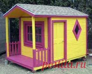МАЛЕНЬКИЙ ДАЧНЫЙ ДОМИК ИЗ ПОДДОНОВ. | Самоцветик
