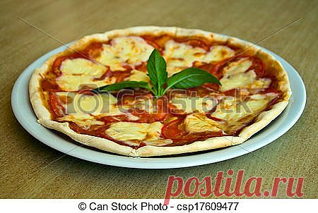 Картинка pizza, Margarita, baking csp17609477 - Поиск стоковой фотографии, фото, изображений и фотоклипарта