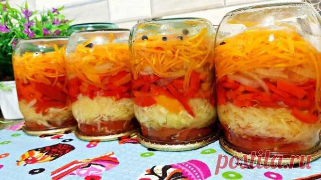 НОВИНКА!!! ЛЕНИВЫЙ и СУПЕРВКУСНЫЙ САЛАТ НА ЗИМУ!