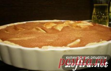 Яблочный пирог с карамельной заливкой - домашние рецепты с фото