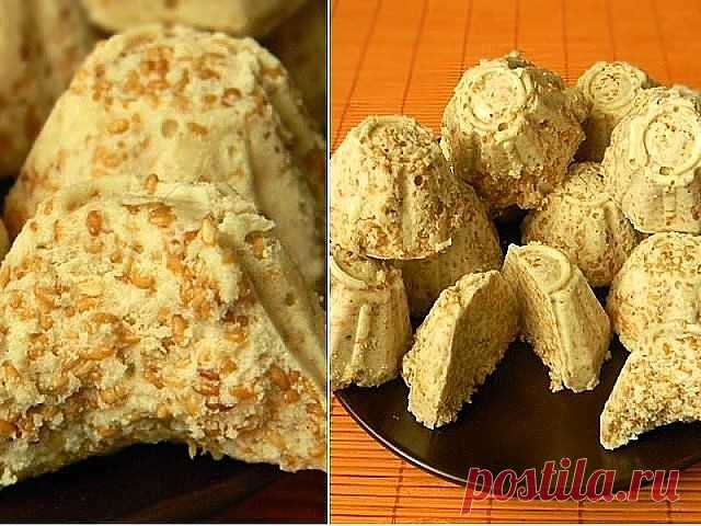 Кунжутное бурфи