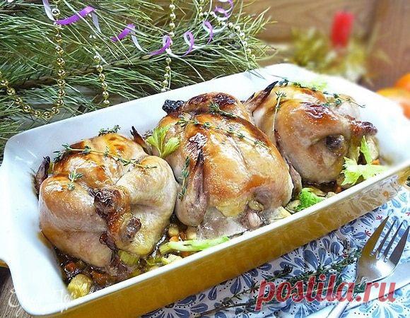 Цыплята-корнишоны с овощами и специями, пошаговый рецепт на 4608 ккал, фото, ингредиенты - Анюта М