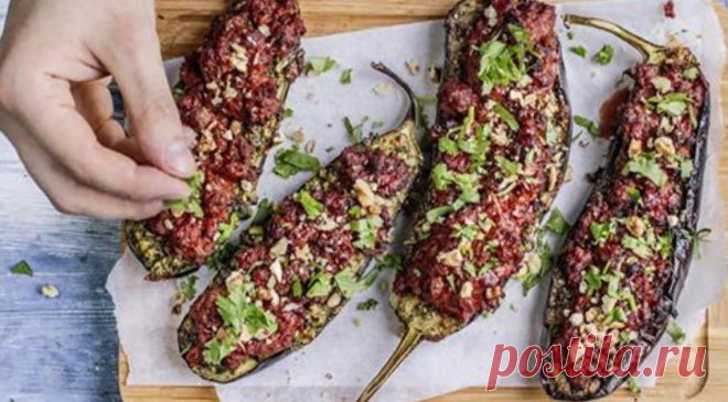 Вкуснейшие фаршированные баклажаны в грузинском стиле