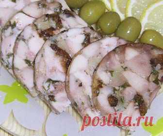 Мясной рулет с черносливом | TopVojazh.ru