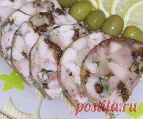 Мясной рулет с черносливом | TopVojazh.ru