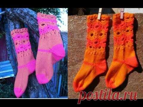 Летние Ажурные носки № 4 Носков много не бывает.