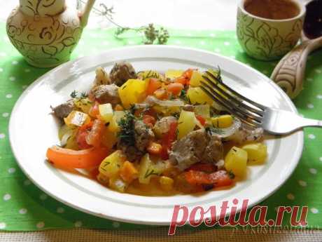 Овощное рагу с кабачками рецепт very fast