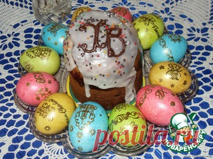 Пасхальные куличи - кулинарный рецепт