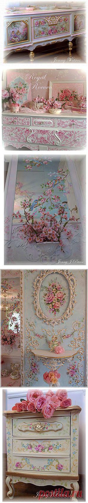 royal rococo : Romantic Home - Marie Antoinette - Rococo Ornament - French Country