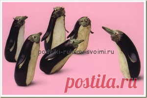 Осенние поделки из овощей и фруктов. Детские поделки в садик.