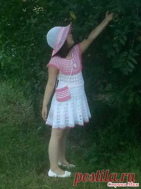 Комплект: шляпка, платье, сумочка - Вязание - Страна Мам