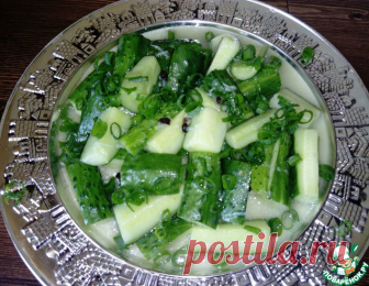 Острая закуска из огурцов – кулинарный рецепт