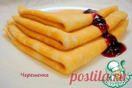 Блинчики простые, всегда удачные - кулинарный рецепт