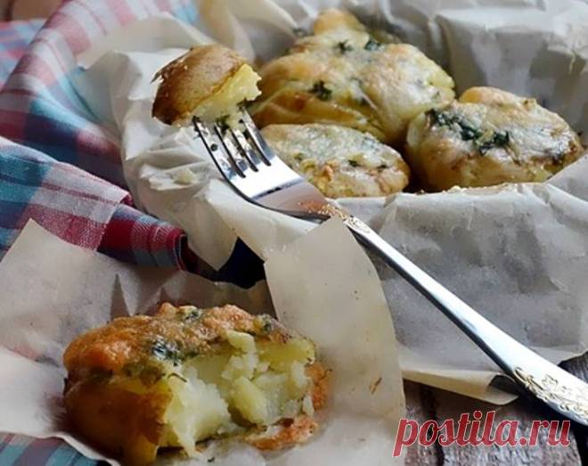 Запеченные картофельные «Штучки» с сыром - рецепт с фото / Простые рецепты