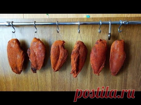 Бастурма  из  куриного филе. САМЫЙ ПРОСТОЙ РЕЦЕПТ.