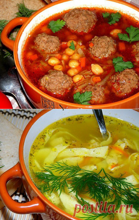 10 рецептов самых вкусных супов