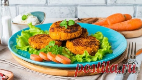 Постные морковные котлеты - 8 вкуснейших рецептов (с фото)
