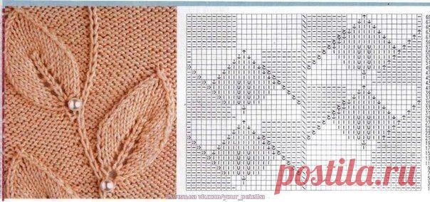 КРАСИВЫЕ УЗОРЫ СПИЦАМИ